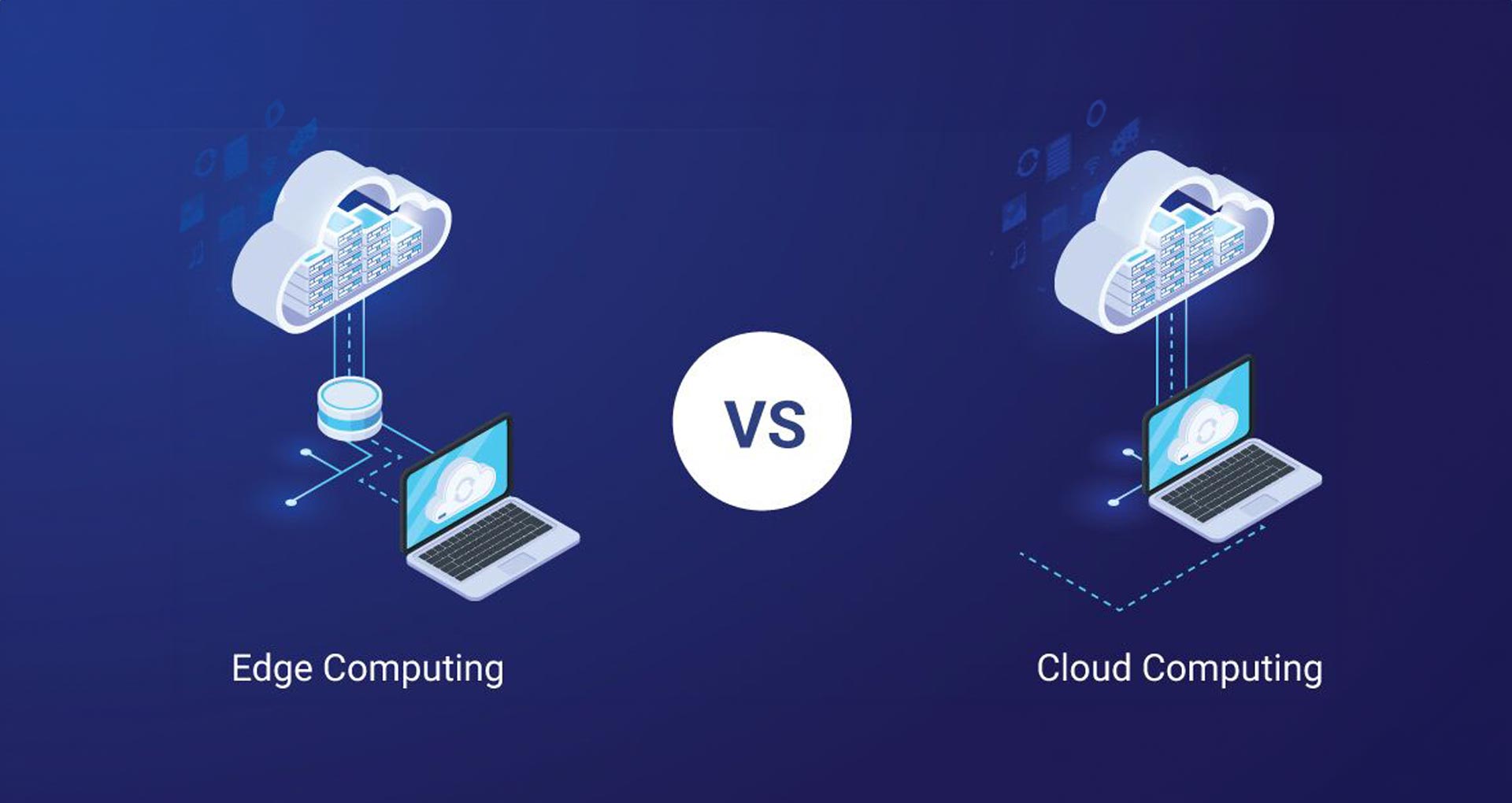Business choosing between cloud hosting and edge computing for smarter infrastructure in 2025.
