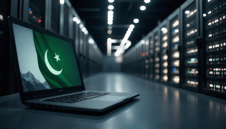 AI data center Pakistan powering local laptops and devices