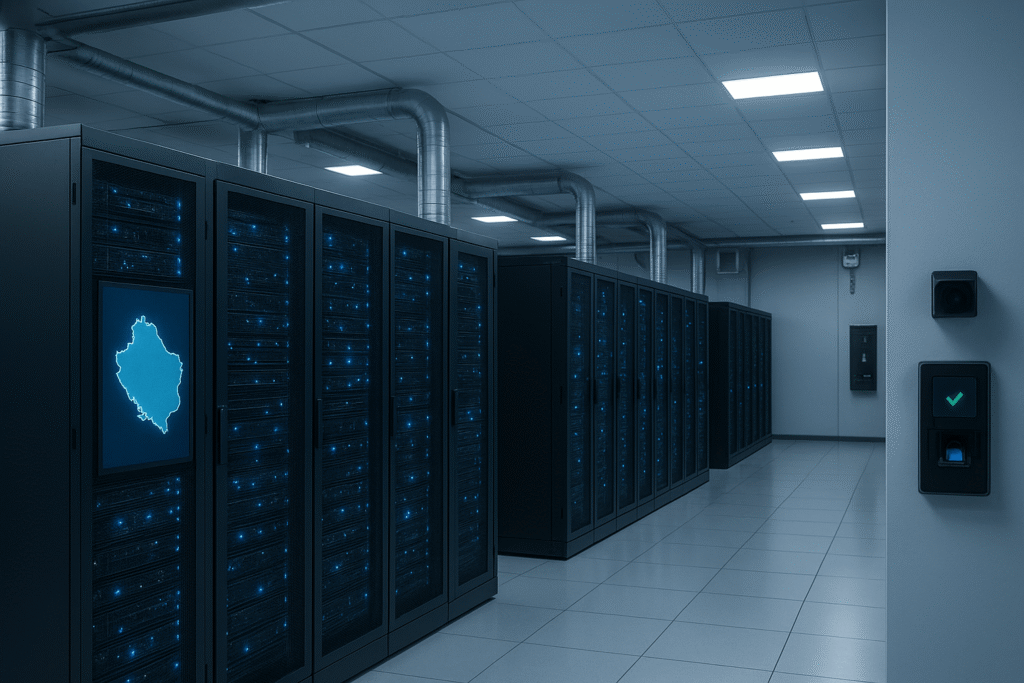 Secure sovereign cloud infrastructure with localized data center and compliance layers